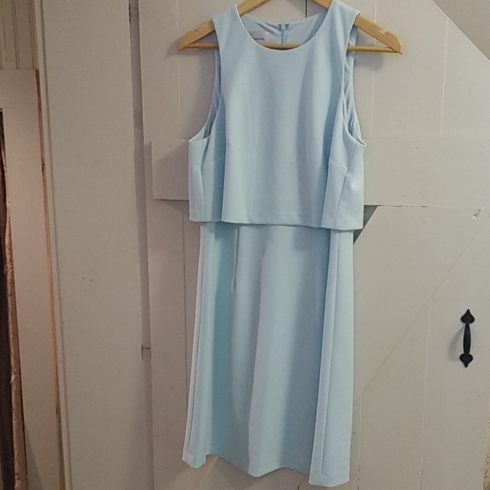 Donna Morgan light blue dress